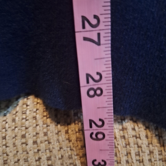 JCP Men's Navy Striped Cashmere Blend Sweater In A Size Large. EUC. - Picture 4 of 7